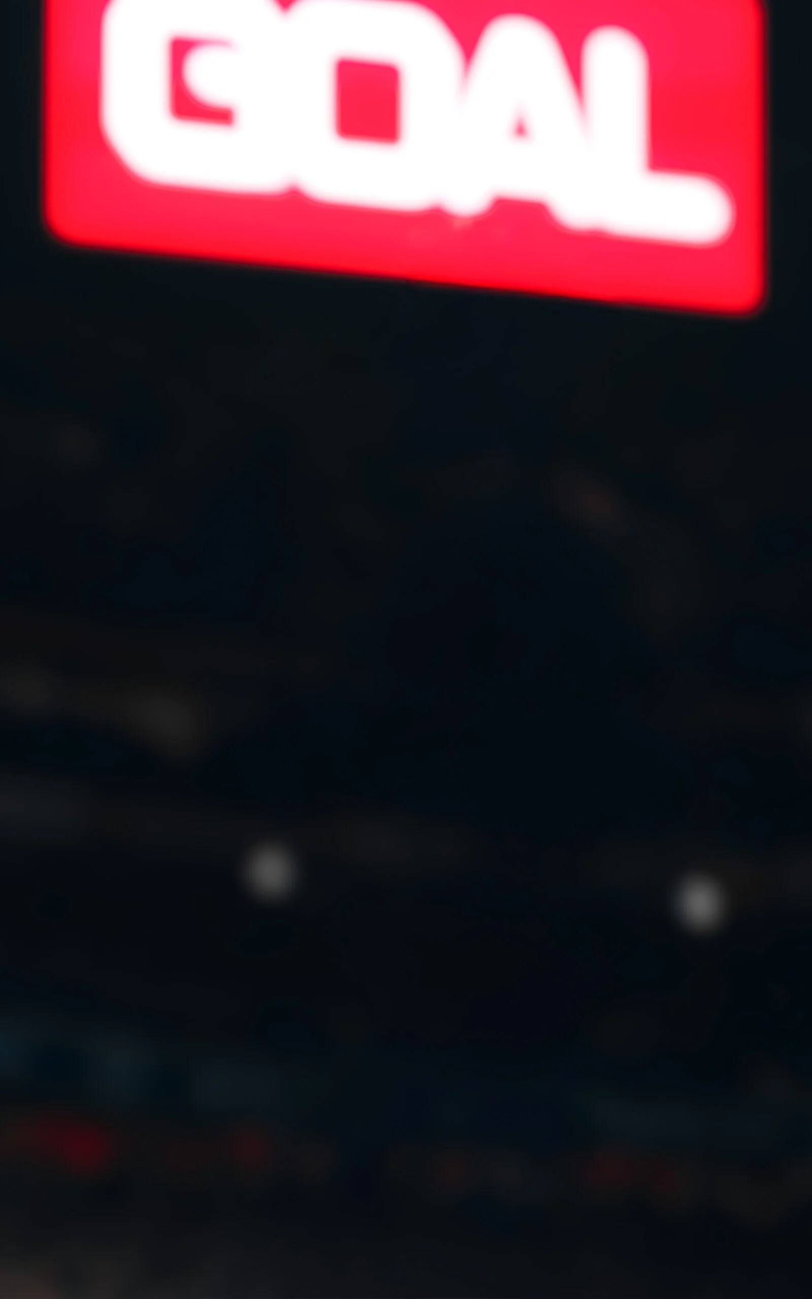 ai Havertz in Arsenal kit celebrating a goal in front of Emirates Stadium - represented by ROOF - Representatives of Outstanding Footballers.